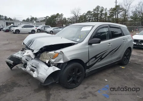 2003 Toyota Matrix Xrs z USA, uszkodzony, nr VIN 2T1KY32E13C155713
